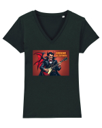 DRACULA - ROCKING THE CENTURIES Tricou mânecă scurtă guler V Damă Evoker