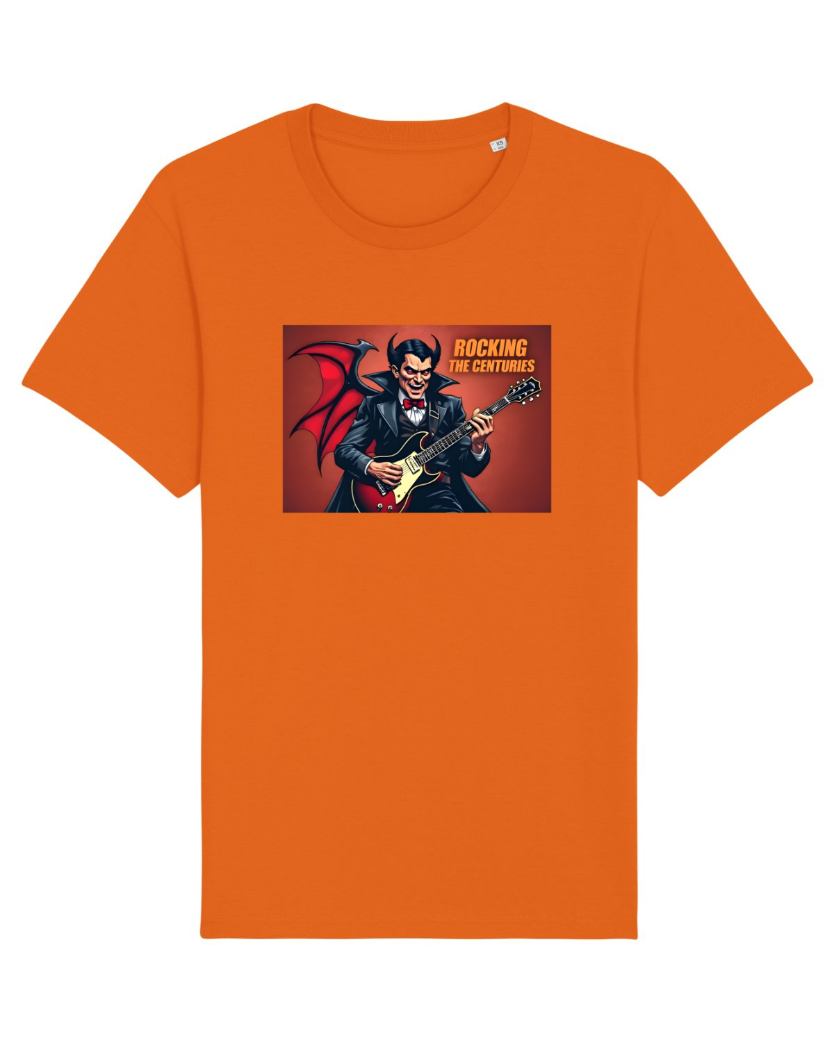 Tricou mânecă scurtă Unisex Rocker Bright Orange
