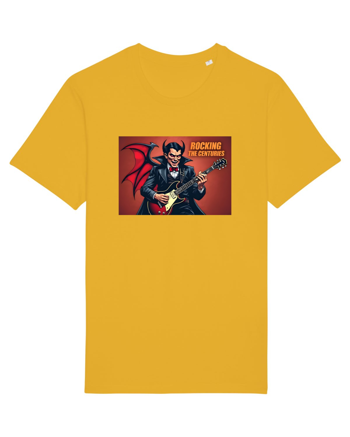 Tricou mânecă scurtă Unisex Rocker Spectra Yellow