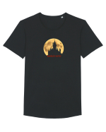 DRACULA`S CASTLE Tricou mânecă scurtă guler larg Bărbat Skater