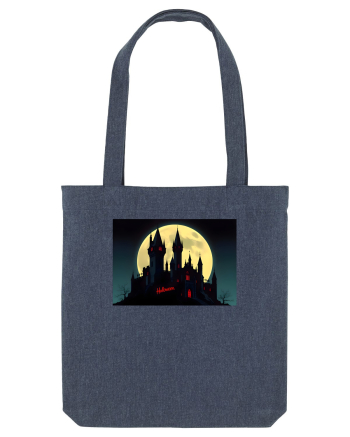 HALLOWEEN AT DRACULA`S CASTLE Midnight Blue