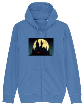 HALLOWEEN AT DRACULA`S CASTLE Bright Blue