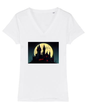 HALLOWEEN AT DRACULA`S CASTLE White
