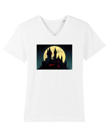 HALLOWEEN AT DRACULA`S CASTLE White