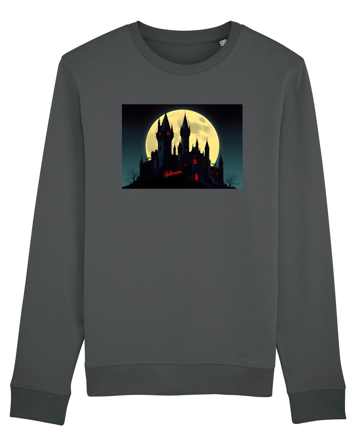 Bluză mânecă lungă Unisex Rise Anthracite