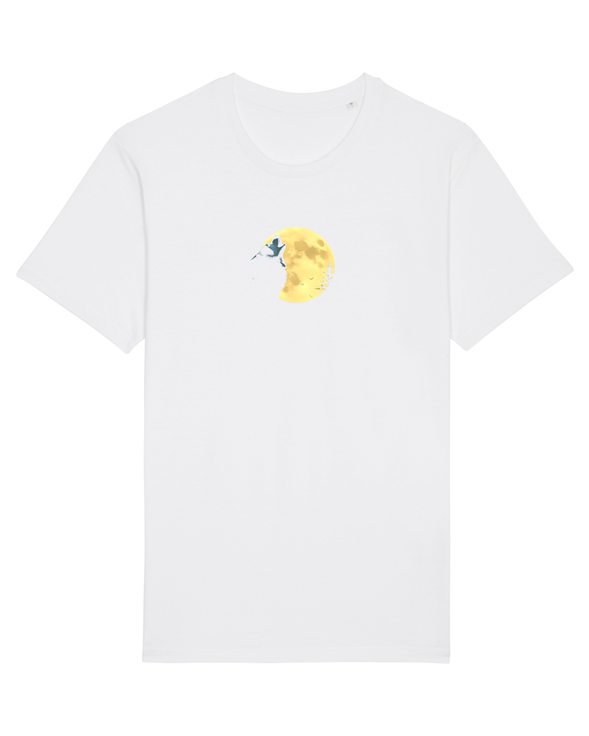 Tricou mânecă scurtă Unisex Rocker White