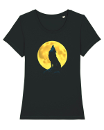 HALLOWEEN - LUP URLAND 2 Tricou mânecă scurtă guler larg fitted Damă Expresser