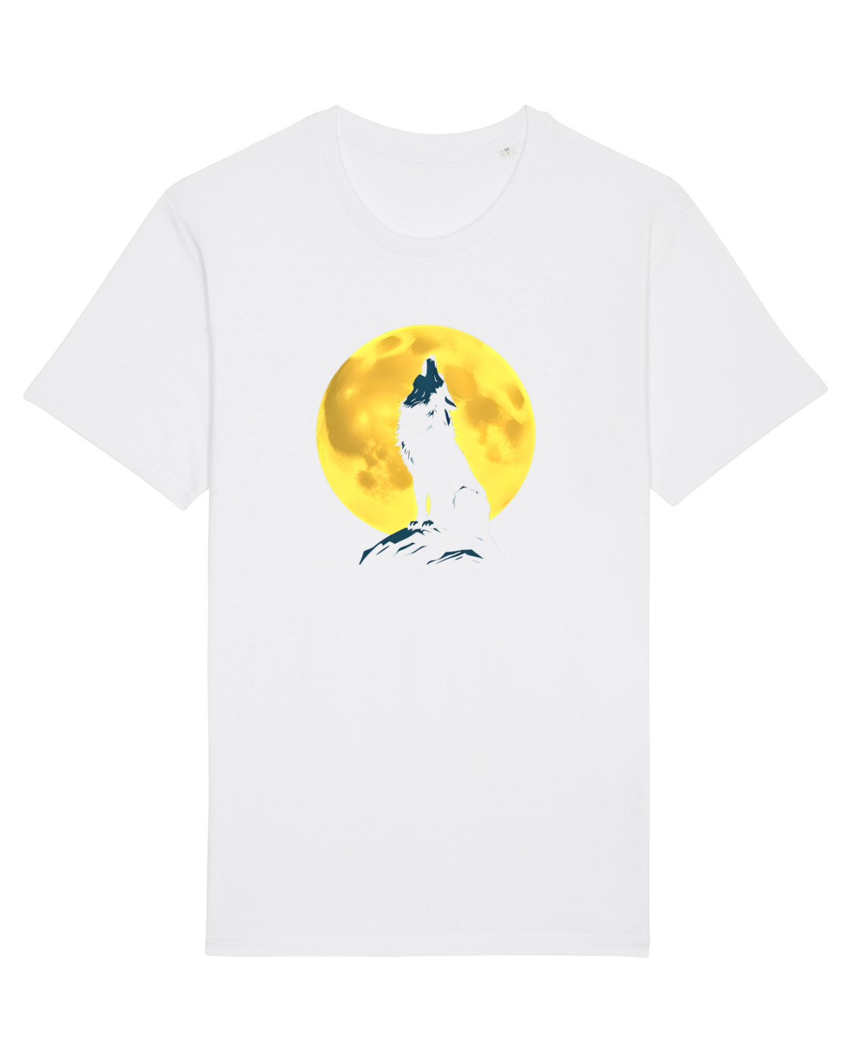 Tricou mânecă scurtă Unisex Rocker White