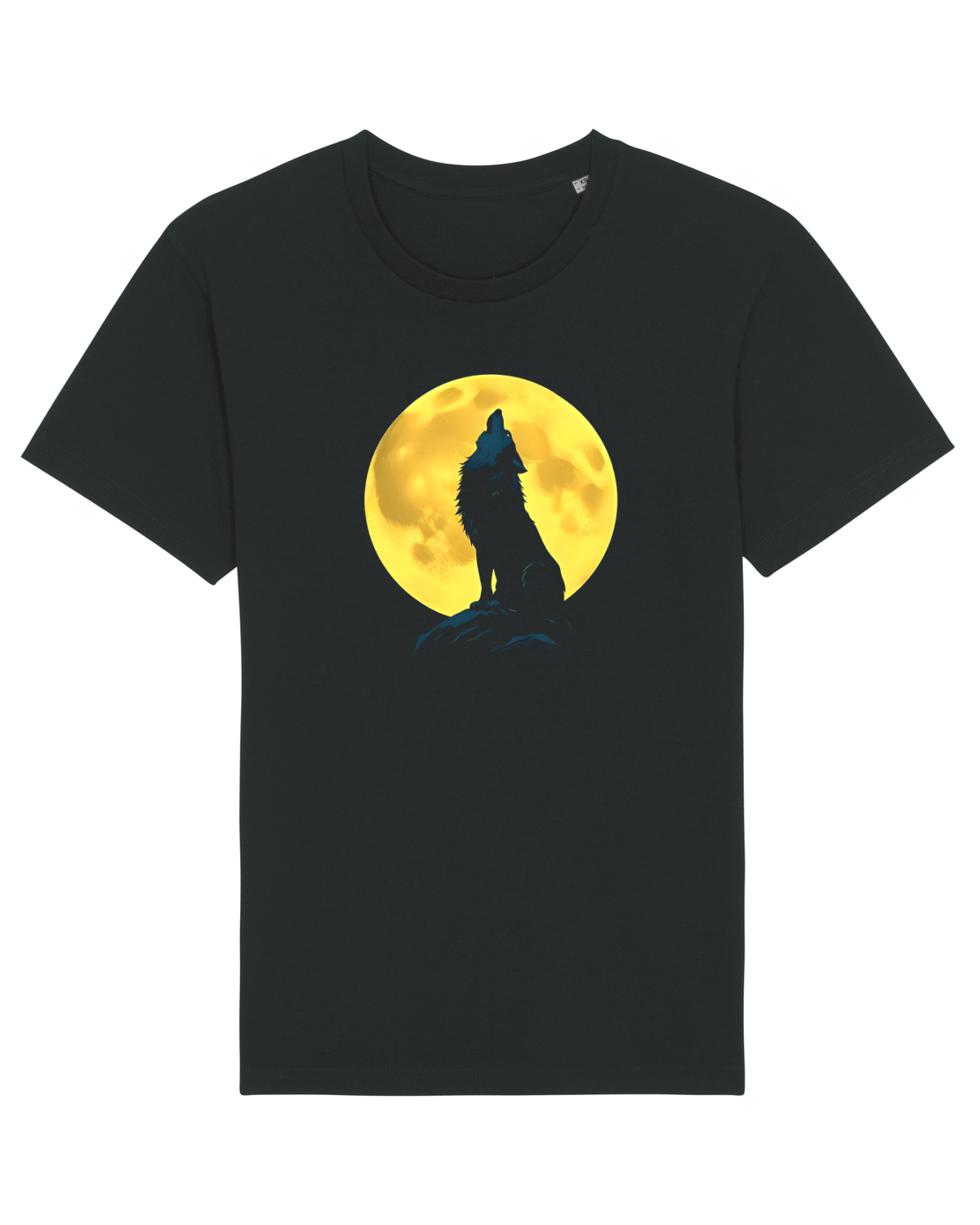 Tricou mânecă scurtă Unisex Rocker Black