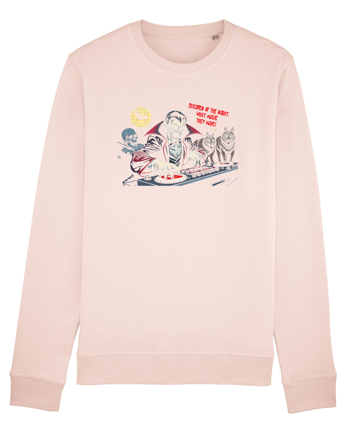 Bluză mânecă lungă Unisex Rise Candy Pink