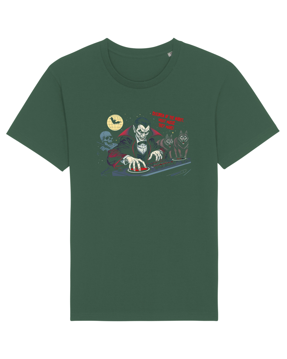 Tricou mânecă scurtă Unisex Rocker Bottle Green