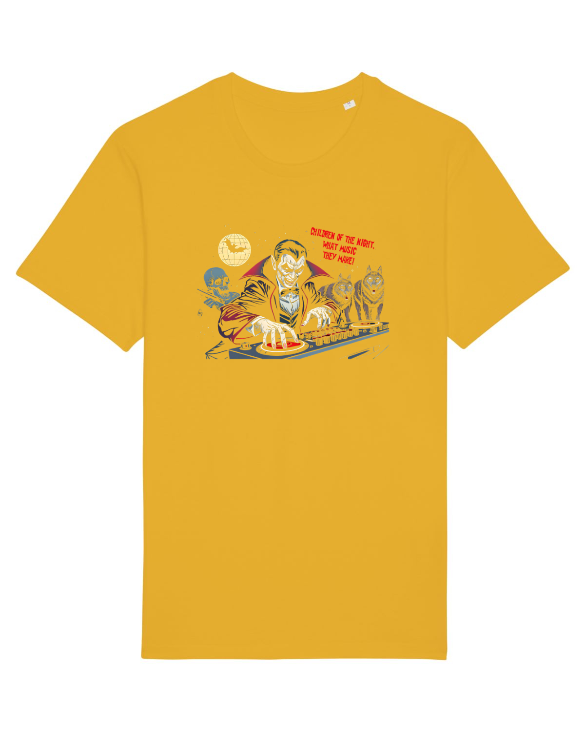 Tricou mânecă scurtă Unisex Rocker Spectra Yellow
