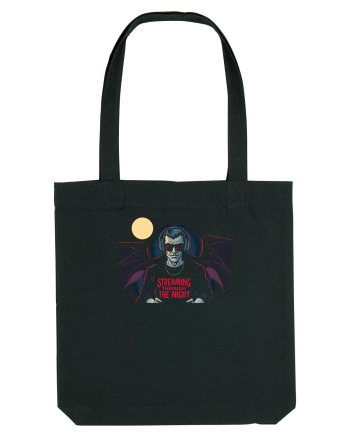 HALLOWEEN -  DRACULA  - STREAMING THROUGH THE NIGHT Black
