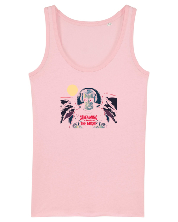 HALLOWEEN -  DRACULA  - STREAMING THROUGH THE NIGHT Cotton Pink