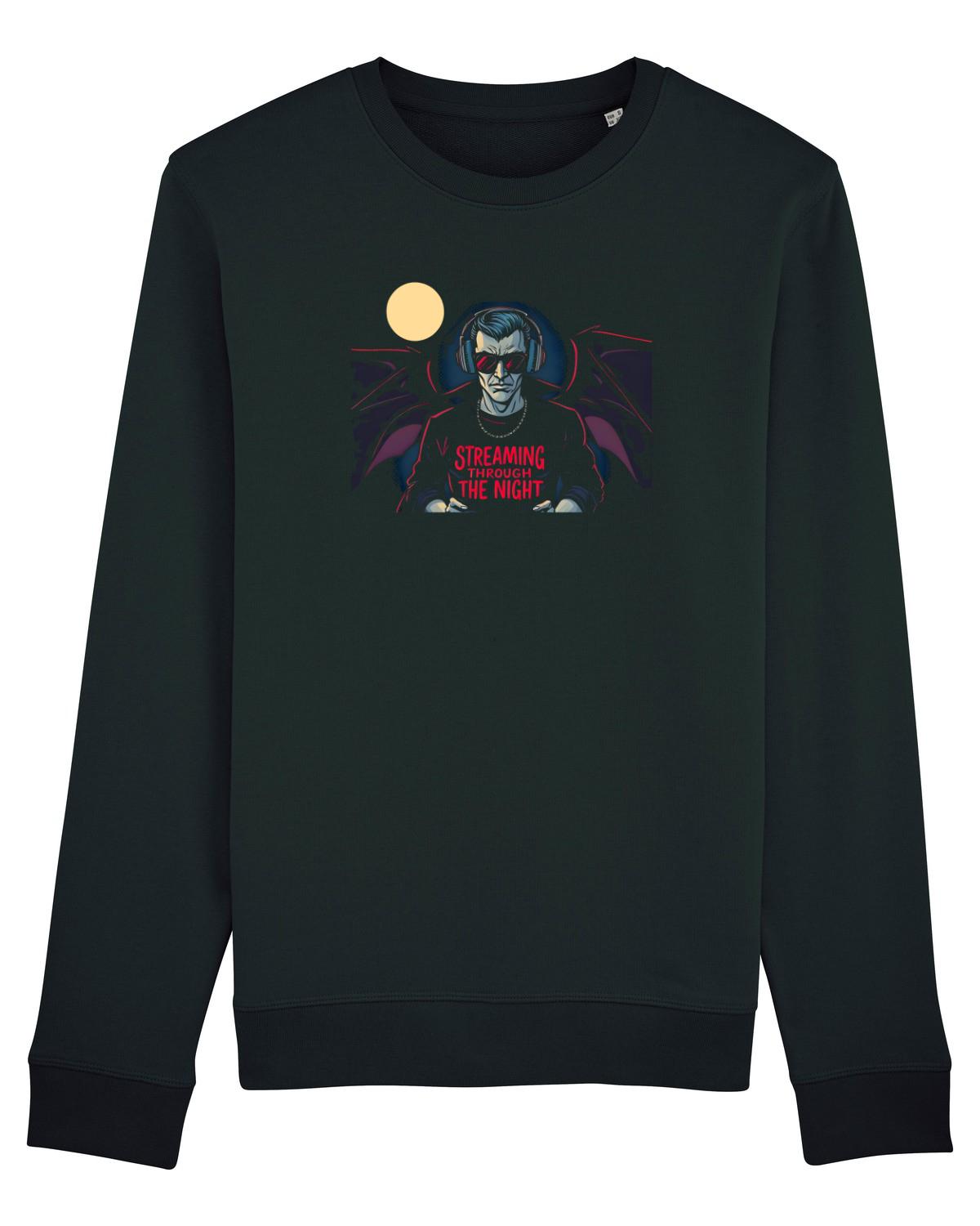 Bluză mânecă lungă Unisex Rise Black