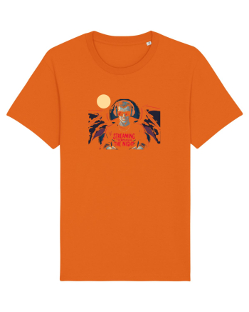 HALLOWEEN -  DRACULA  - STREAMING THROUGH THE NIGHT Bright Orange