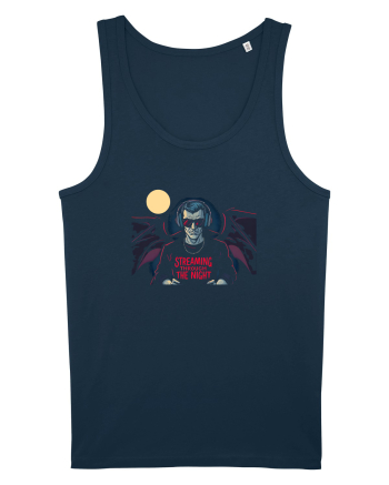 HALLOWEEN -  DRACULA  - STREAMING THROUGH THE NIGHT Navy