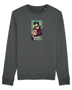 DRACULA   - ORGANIC ALWAYS Bluză mânecă lungă Unisex Rise