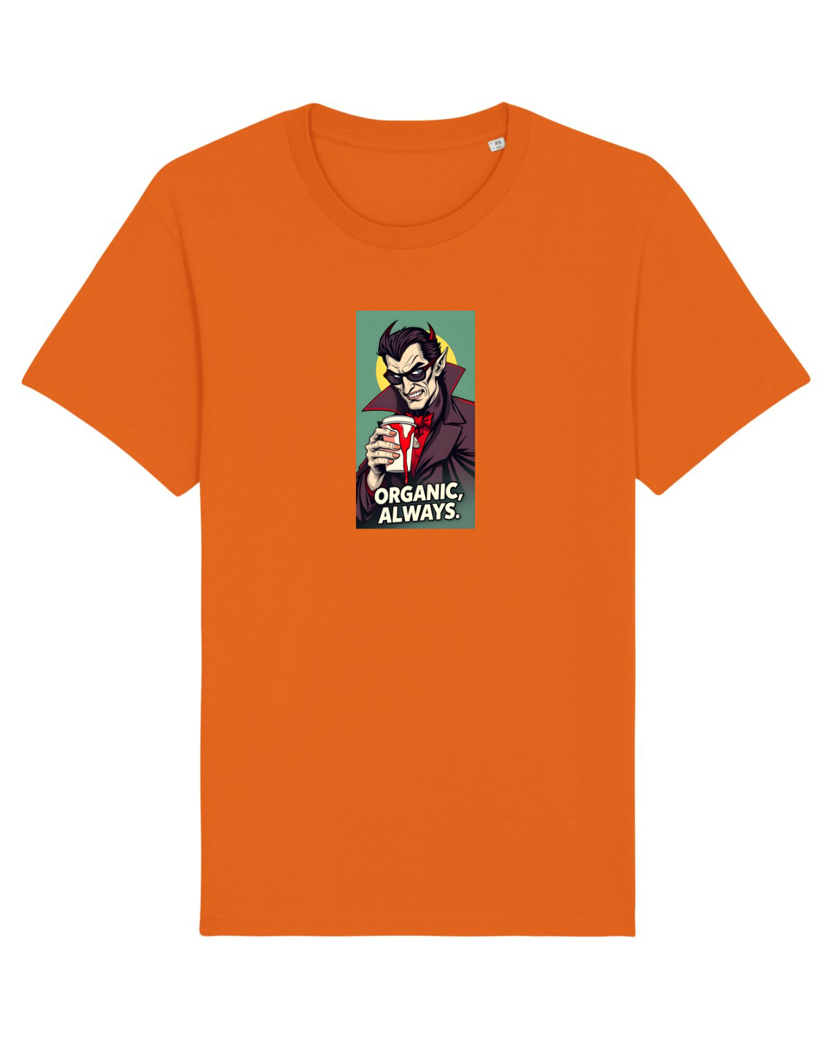 Tricou mânecă scurtă Unisex Rocker Bright Orange
