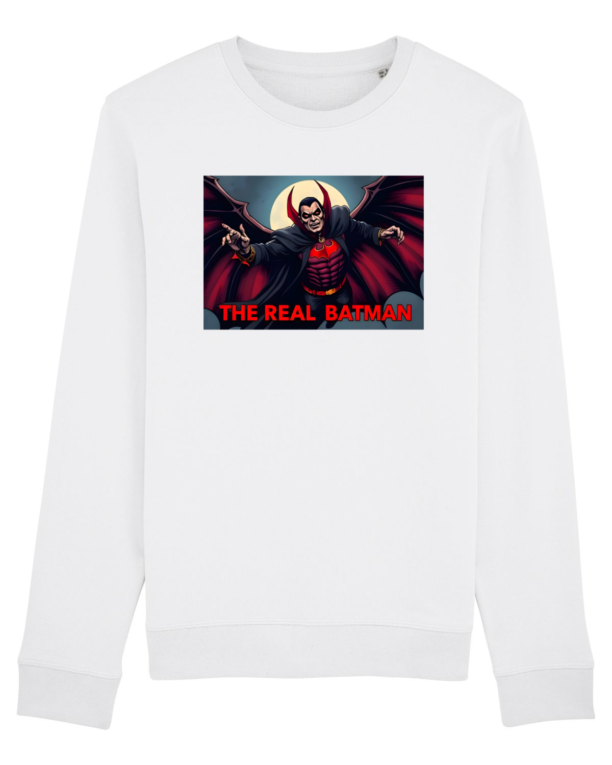 Bluză mânecă lungă Unisex Rise White