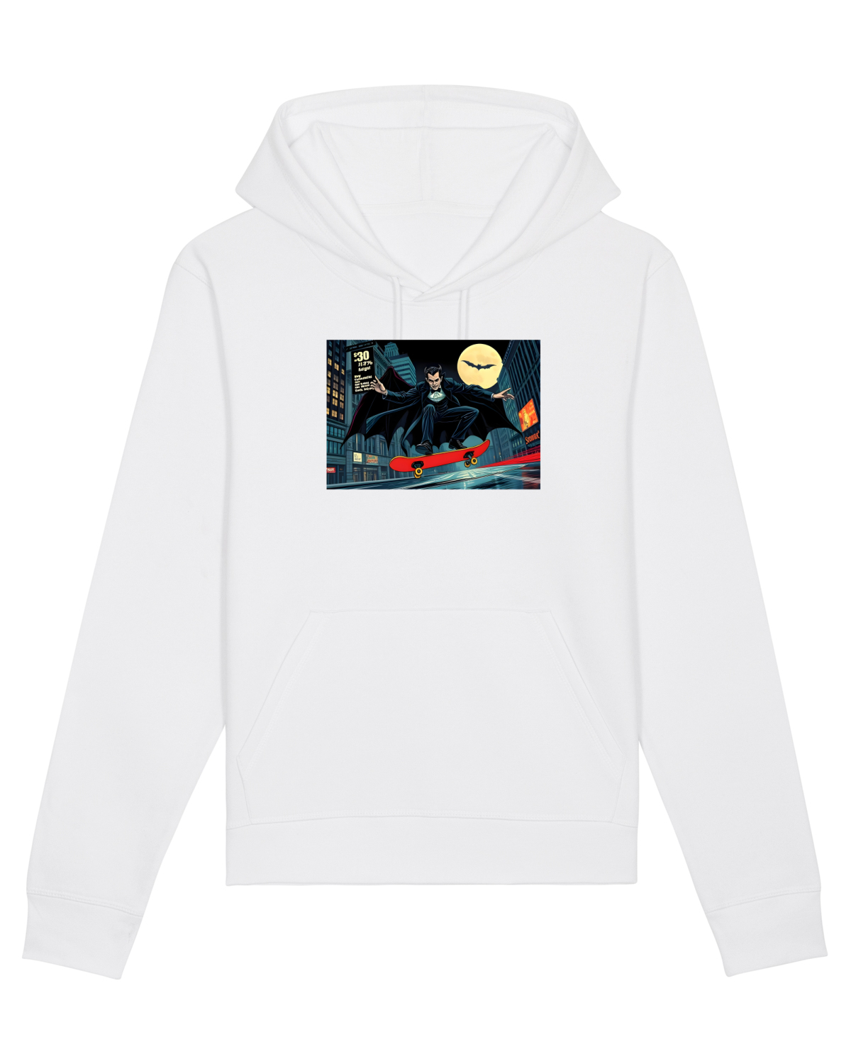 Hanorac Unisex Drummer White
