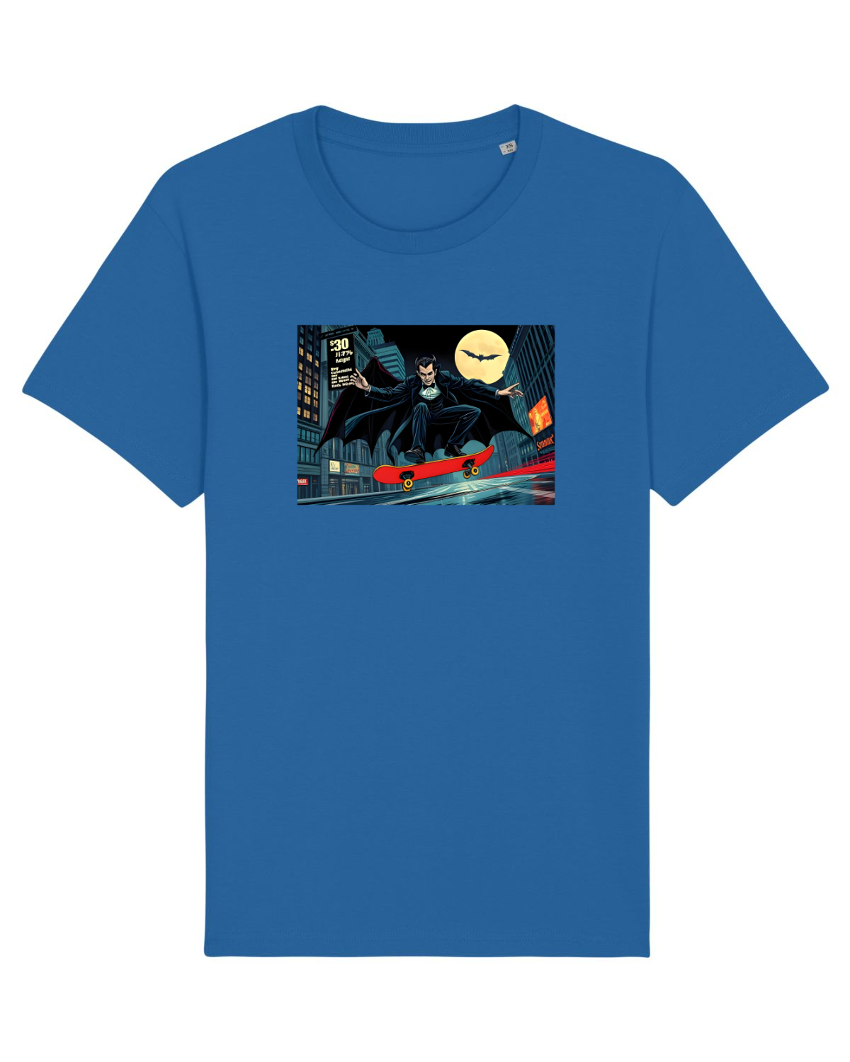 Tricou mânecă scurtă Unisex Rocker Royal Blue