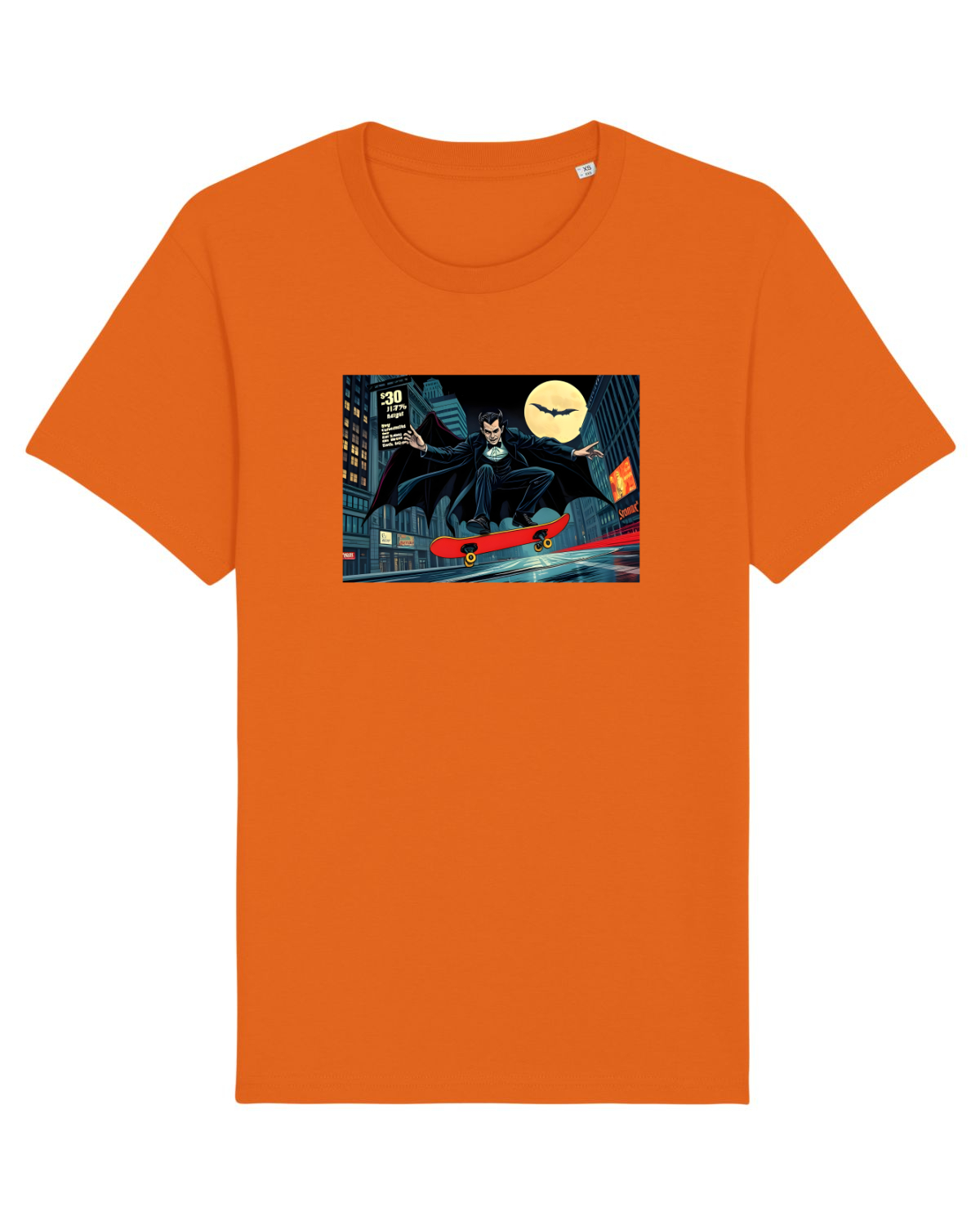 Tricou mânecă scurtă Unisex Rocker Bright Orange
