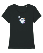 FANTOMA SIMPATICA -  BOO 2 Tricou mânecă scurtă guler larg fitted Damă Expresser