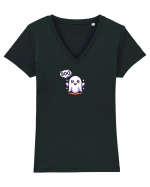 FANTOMA SIMPATICA -  BOO 3 Tricou mânecă scurtă guler V Damă Evoker