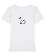 FANTOMA SIMPATICA -  BOO 3 Tricou mânecă scurtă guler larg fitted Damă Expresser