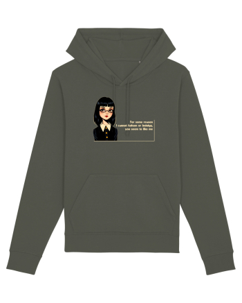 Wednesday  - For some reason... you like me - citat  Khaki