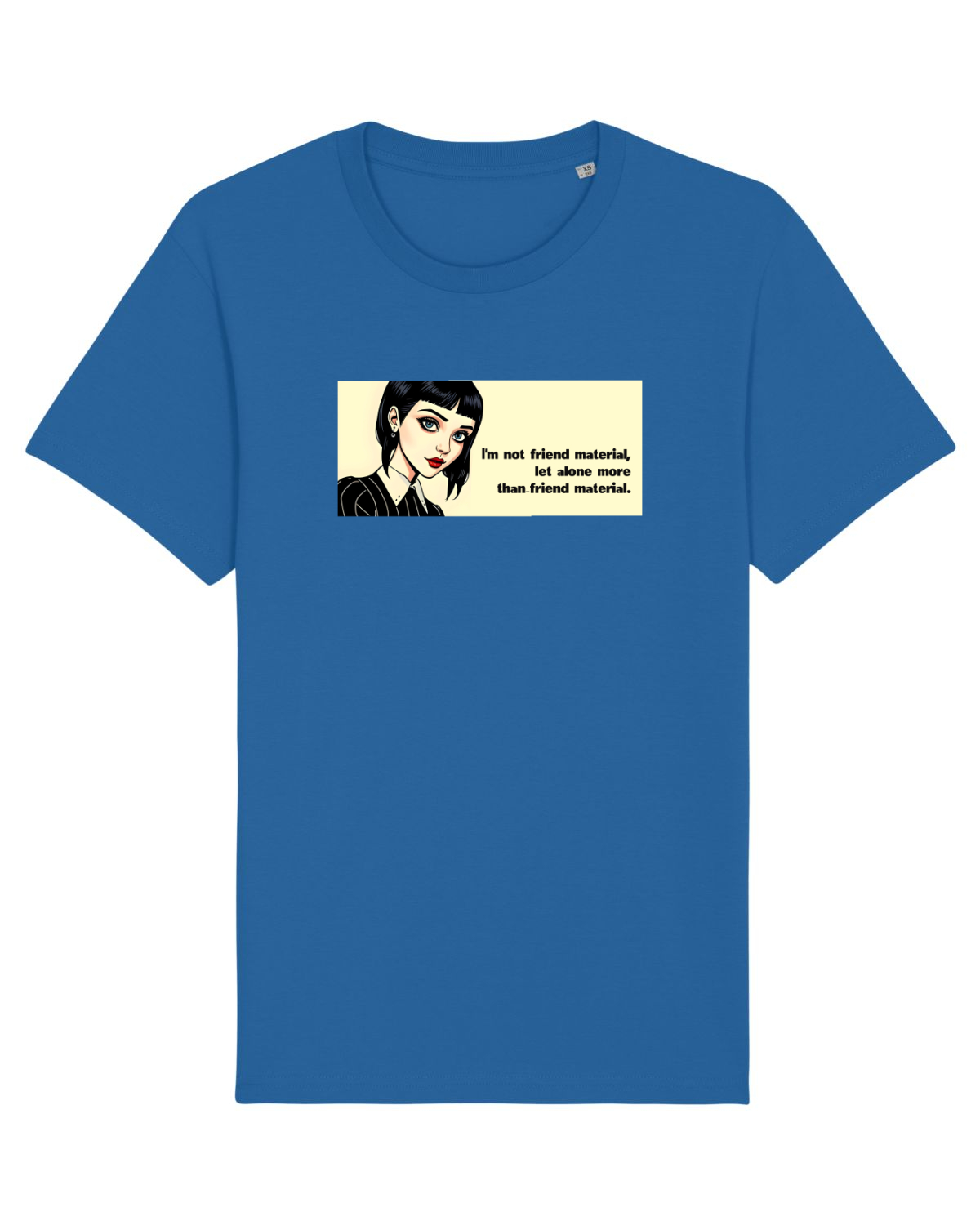 Tricou mânecă scurtă Unisex Rocker Royal Blue