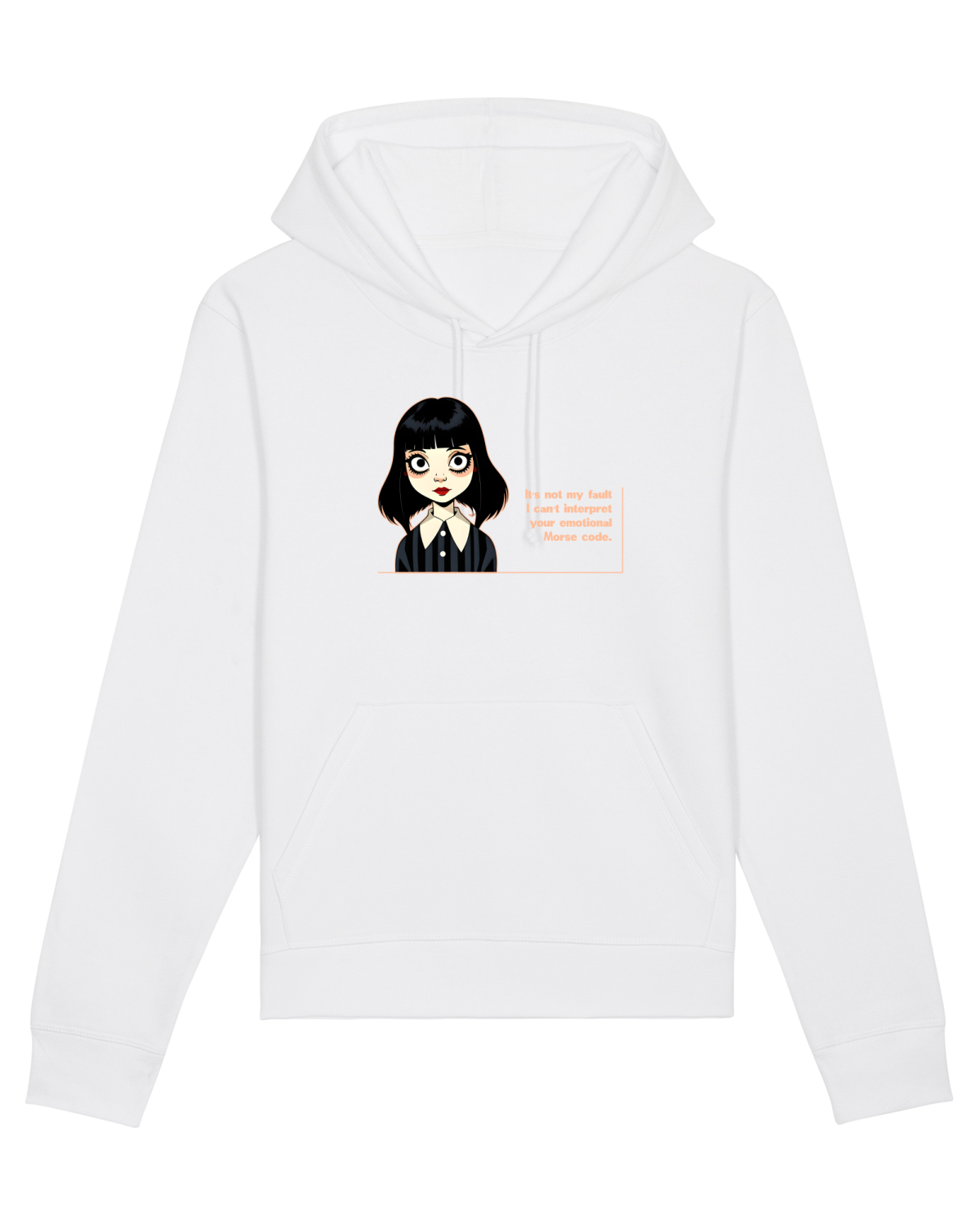 Hanorac Unisex Drummer White