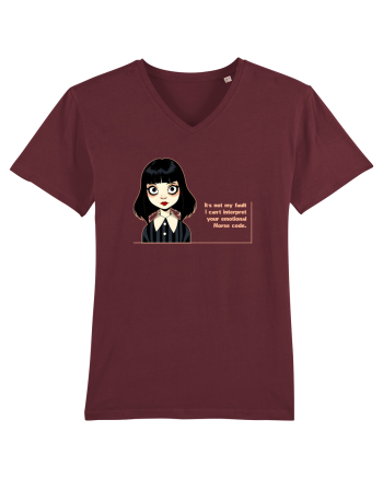 Wednesday  - It`s not my fault - citat  Burgundy