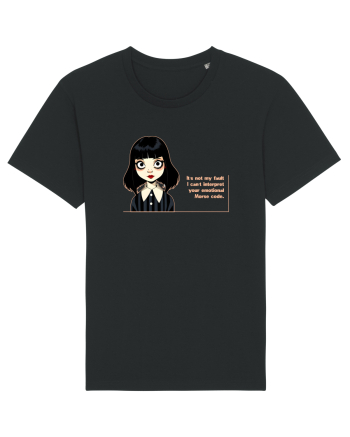 Wednesday  - It`s not my fault - citat  Black