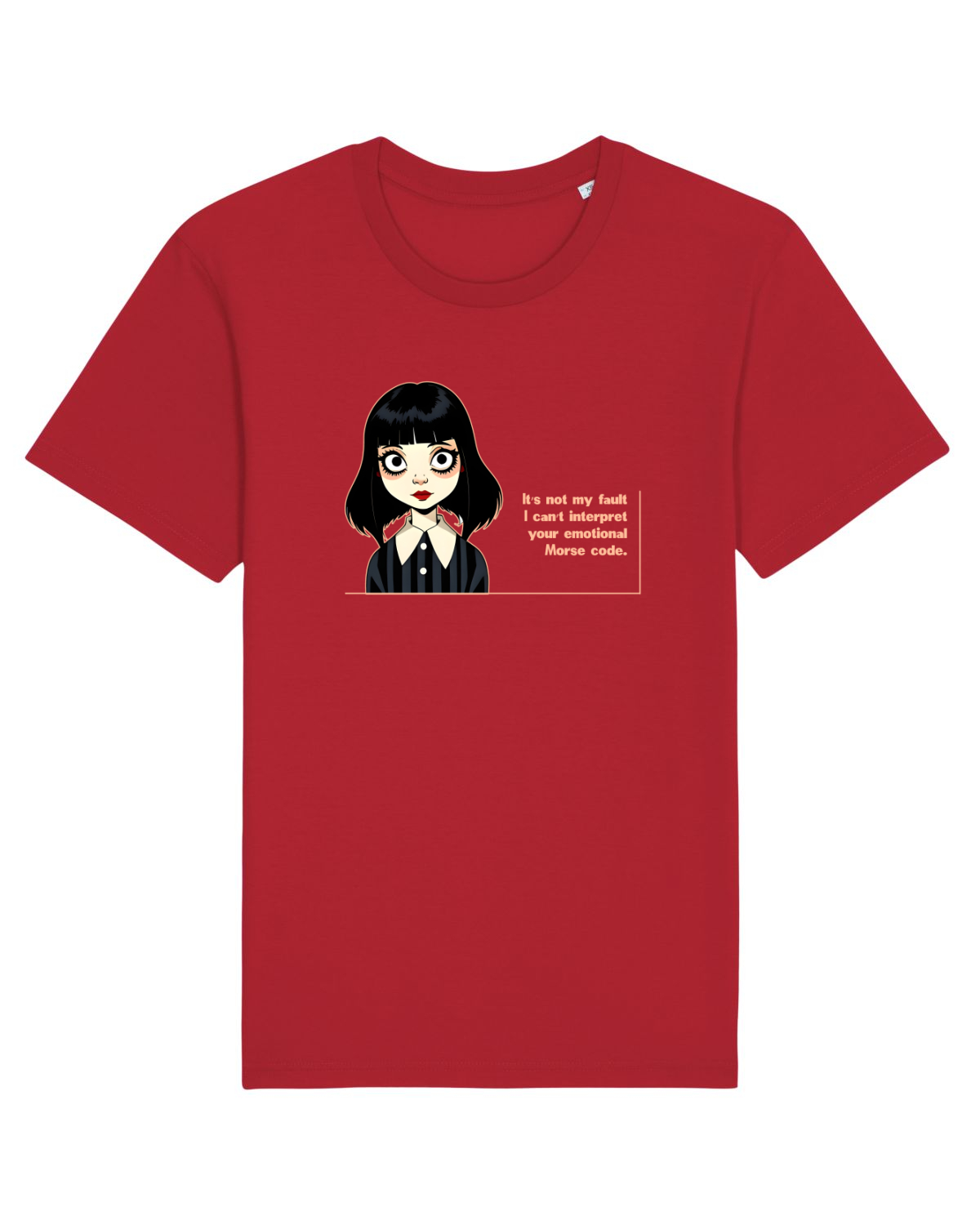 Tricou mânecă scurtă Unisex Rocker Red