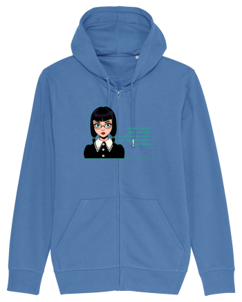 Wednesday  - Use the words little and girl Bright Blue