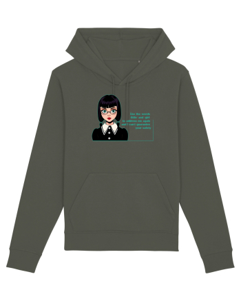 Wednesday  - Use the words little and girl Khaki