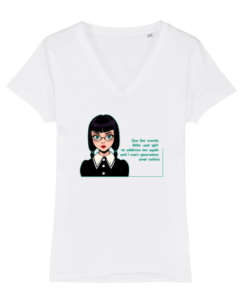 Wednesday  - Use the words little and girl White