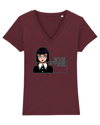 Wednesday  - Use the words little and girl Burgundy