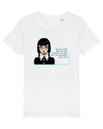 Wednesday  - Use the words little and girl White