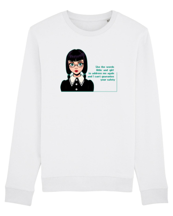 Wednesday  - Use the words little and girl White