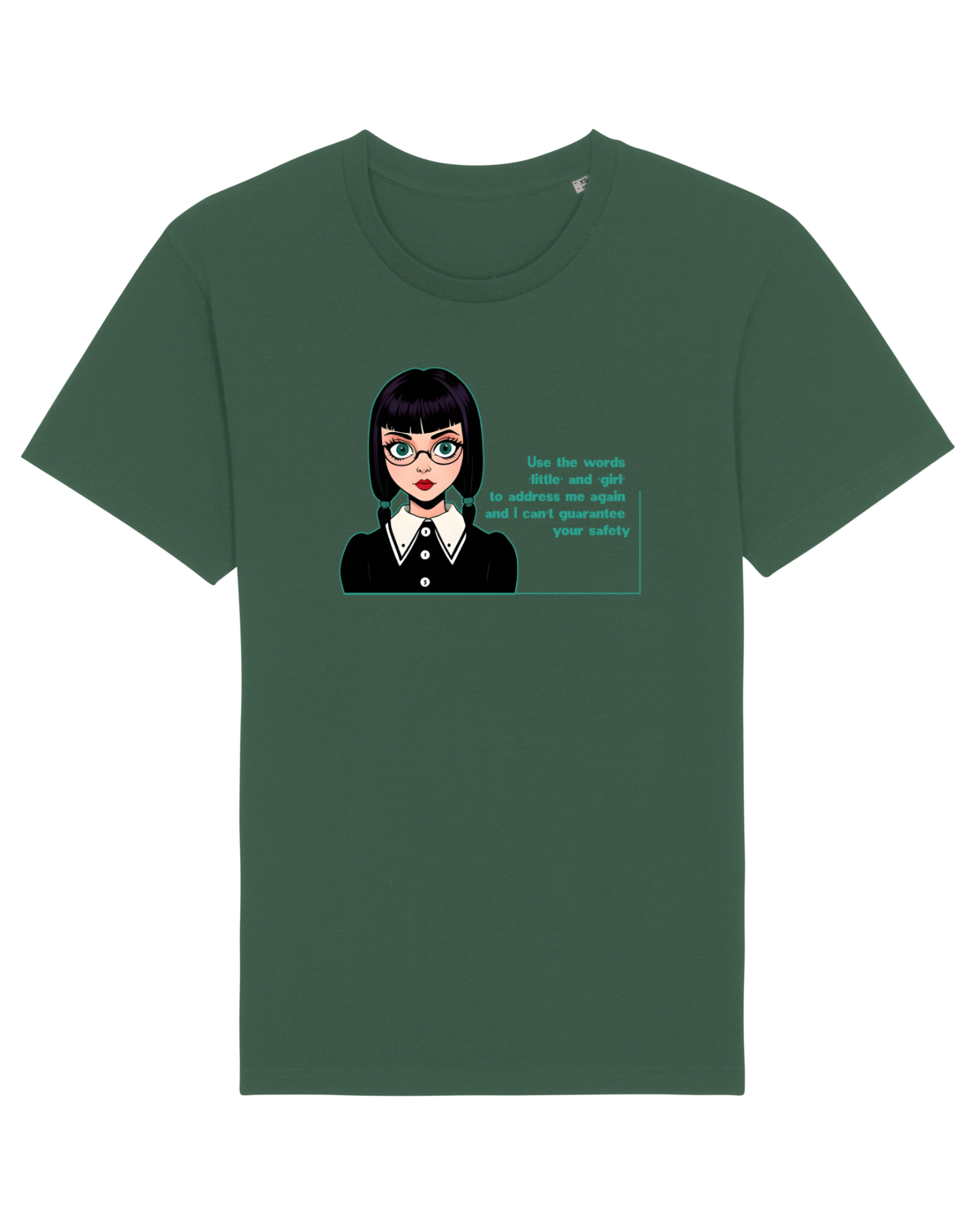 Tricou mânecă scurtă Unisex Rocker Bottle Green