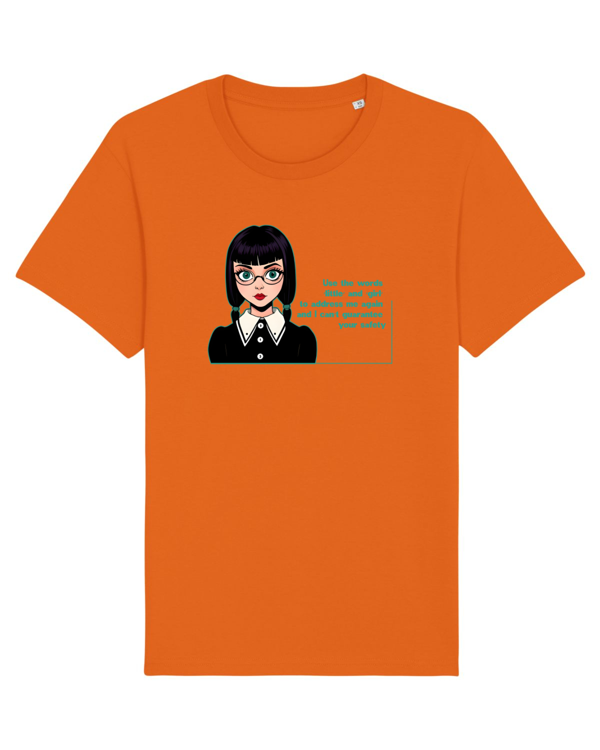 Tricou mânecă scurtă Unisex Rocker Bright Orange