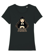 My eighth birthday party - Wednesday Tricou mânecă scurtă guler larg fitted Damă Expresser