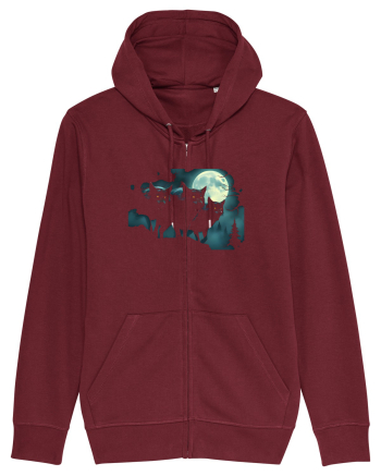 LUPI - LUNA _ SCARY Burgundy