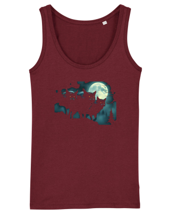 LUPI - LUNA _ SCARY Burgundy