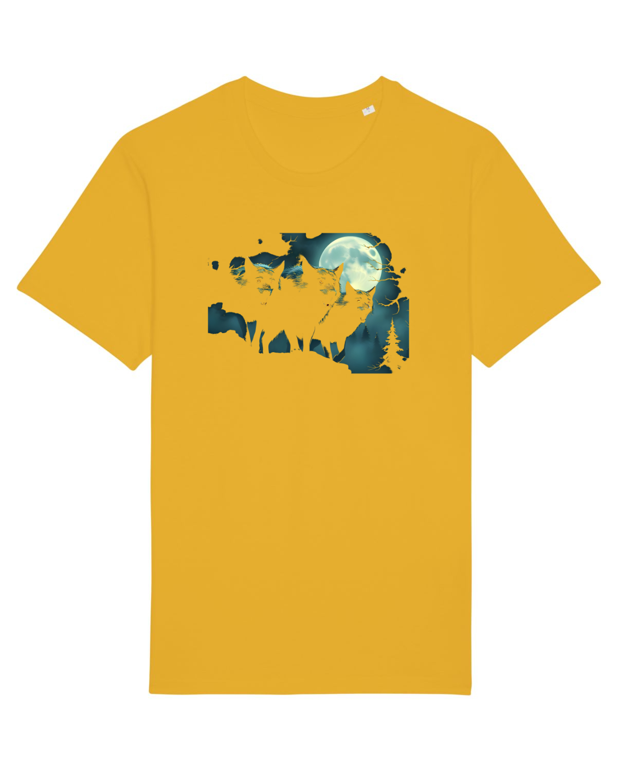 Tricou mânecă scurtă Unisex Rocker Spectra Yellow