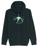 LUPI - LUNA -  SCARY 2 Hanorac cu fermoar Unisex Connector