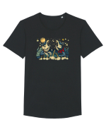 LUPI - LUNA -  USTUROI - VARCOLACI - WEREWOLVES Tricou mânecă scurtă guler larg Bărbat Skater